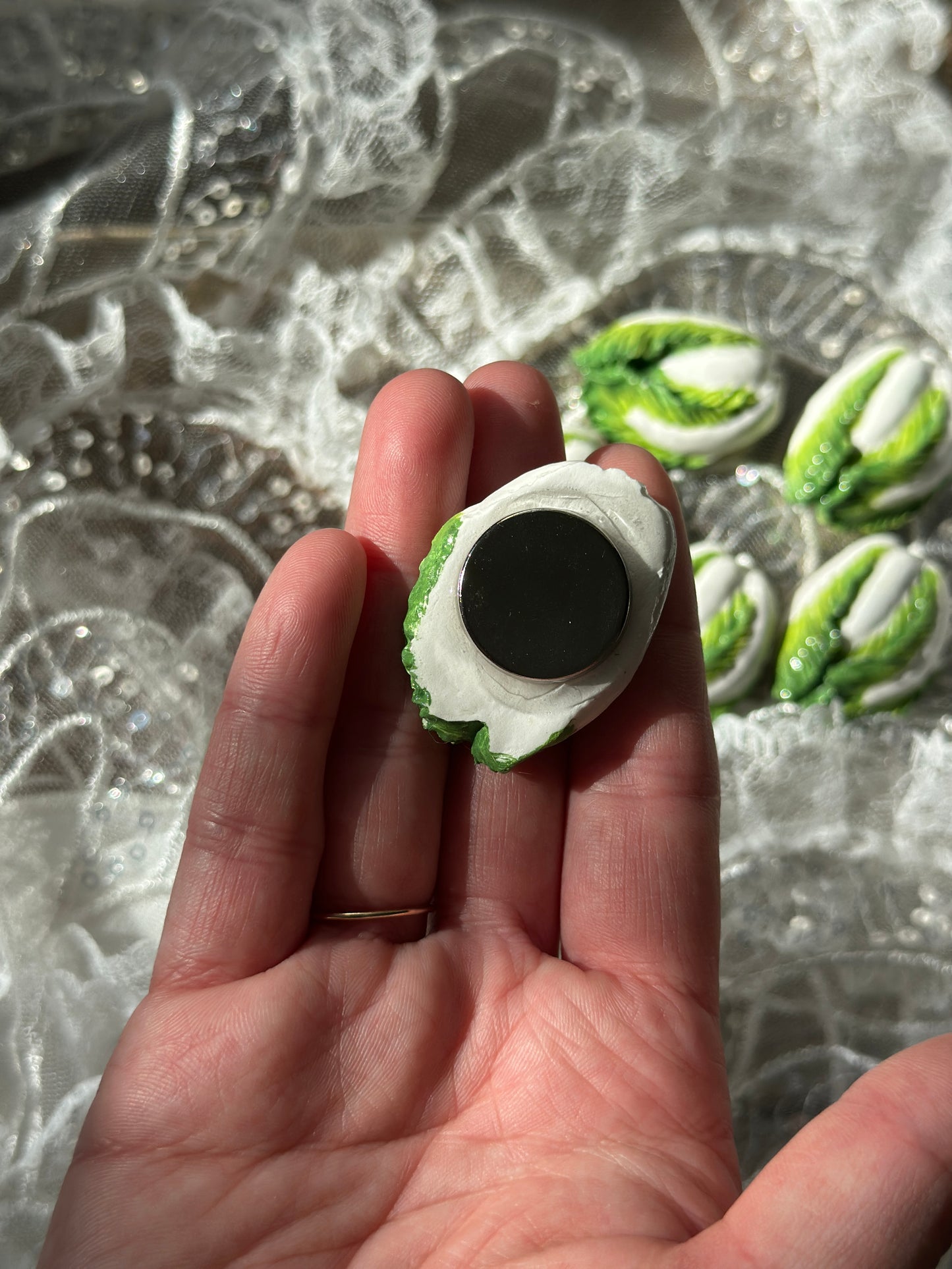 Napa Cabbage Clay Fridge Magnet